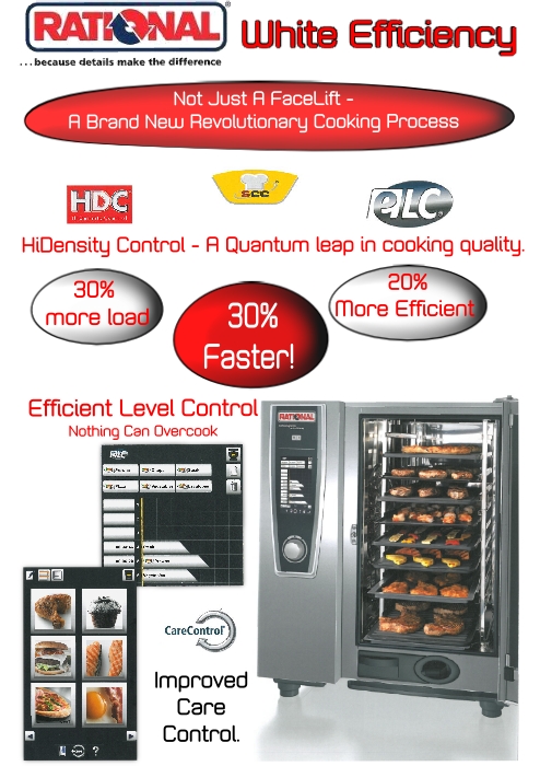 rational white efficiency cooklive demonstration 