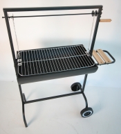 Cater-Grill Heavy Duty Half Barrel Charcoal Barbecue CK0659