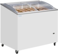 Tefcold SCEB Sliding Curved & Angled Lid Chest Freezers