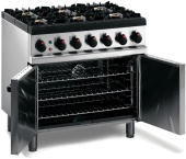 Lincat OD7007 6 Burner Dual Fuel Commercial Oven