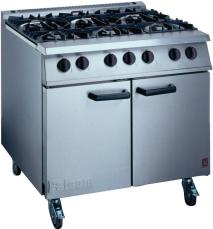 Falcon Dominator G2101 Commercial 6 Burner Open Top Range