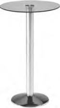Frovi Wedge Round Poseur Table