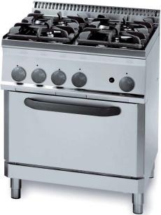 Parry 630065 4 Burner With Electric Oven