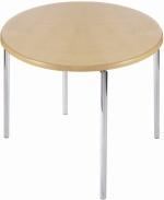 Lemon Degree Round Dining Table