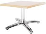 Lemon Alu-Table Square Coffee Table (4-Star Base)