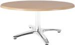 Lemon Alu-Table Round Coffee Table (4-Star Base)