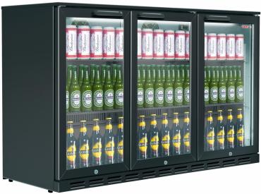 AHT C3 Triple Door Hinged / Sliding Bottle Cooler