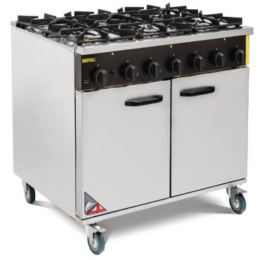 Buffalo CE371 6 Burner Gas Oven