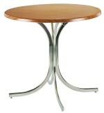 Frovi C31V Dining Table With Moulded Top In Zebrano