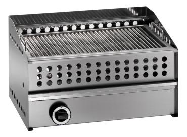 CK0344 Fimar Gas Economy Lava Rock Chargrill