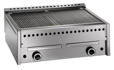 CK0345 Fimar Gas Economy Lava Rock Chargrill