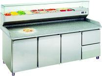 RET467 CKXP-3P 3 Door Pizza Prep Counter