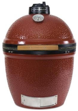 Kamado Joe ClassicJoe Ceramic Grill with Black Bands & Hinges