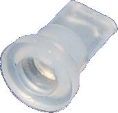 CP.SI.10001 White Silicone Valve For Rinse Pump