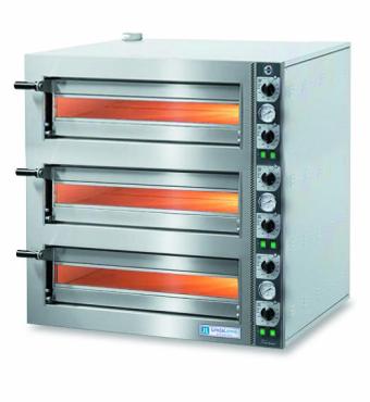 Cuppone LLKTZ6203 Triple Deck Electric Pizza Oven