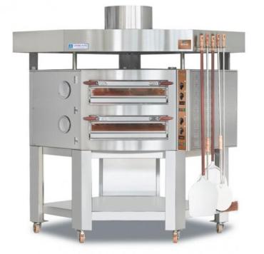 Cuppone LLKEVO2 Twin Deck Electric Corner Pizza Oven