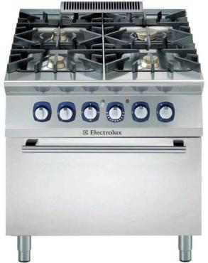 Electrolux 900XP 391010 4 Burner Dual Fuel Commercial Oven