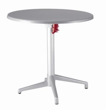 Frovi Flip Stainless \b{Fusion} Round Dining Table
