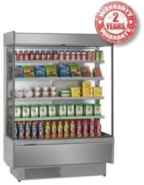 Frilixa VIZELA 2 Stainless Steel Wall Site Fruit & Veg Multideck Display Fridge