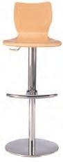 Frovi Shell B39HS Bar Stool in Beech