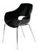 Frovi Globe G90B Armchair in Black