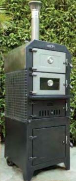 Garth Living GARTHOVEN Outdoor Wood Fired Smoking Oven