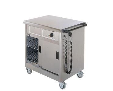 Lincat GM2 Mobile Hot Cupboard Plain Top ck0839