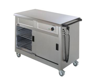 Lincat GM3 Mobile Hot Cupboard Plain Top ck0840
