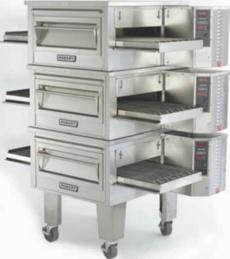Hobart HGC3018-3-10 Triple Stacked Hurricane Gas Conveyor Oven