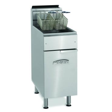 Imperial IFS-40 Single Tank, Twin Basket Gas Fryer