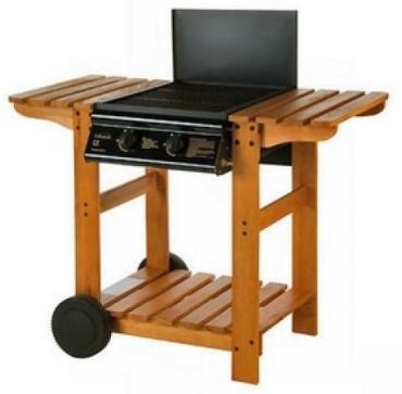 Lifestyle LFS421 Savannah 2-Burner Flatbed Gas BBQ
