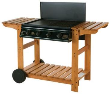 Lifestyle LFS423 Savannah 4-Burner Flatbed Gas BBQ