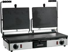 Maestrowave MEMT16051X Half Flat - Half Ribbed Contact Grill
