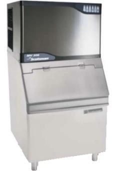 Scotsman MV306 Dice Ice Machine & B193 Storage Bin - 140kg/24hr