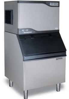 Scotsman MV606 Dice Ice Machine & B393 Storage Bin - 320kg/24hr
