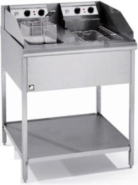Parry PDTPF3 Twin Tank Electric Pedestal Fryer