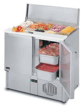 Lincat PS950 2 Door Pizza & Sandwich Prep Station ck0827