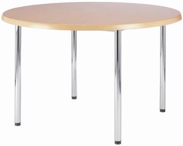 Frovi Quadra Chrome \b{Fusion} Dining Table