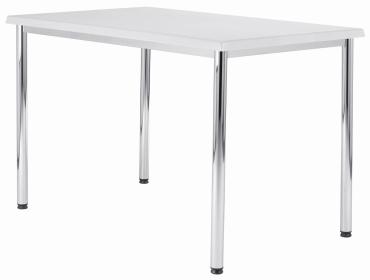 Frovi Quadra Chrome \b{Fusion} Dining Table