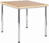 Frovi Quadra Chrome \b{Fusion} Square Dining Table
