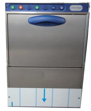 Cater-Wash CK50G Heavy Duty 25pt Glasswasher CK0391- RET 1765