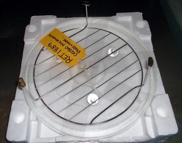 Inner Glass Plate & Inner Wire From A Fimar ck0360 Microwave - RET1889