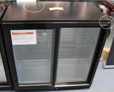 LEC BC9027 Double Door Sliding Bottle Cooler - RET1913