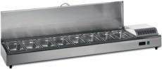 Lincat FDB4 Refrigerated Food Display With DBL4 Stainless Steel Lid - RET885