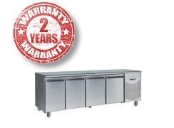Delfield S550CF 4 Door Freezer Prep Counter