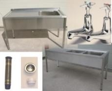 Flat Pack End of Line Stainless Steel Sinks