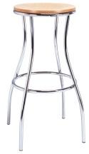 Frovi T130B 'Bottle' Style Stool With Seat In Beech