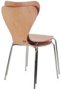 Frovi T34 Dining Chair In Beech
