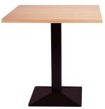 Frovi T7001 Square Stepped Dining Table With Moulded Top In Beech