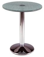 Frovi T7005C Dining Table With Glass Top